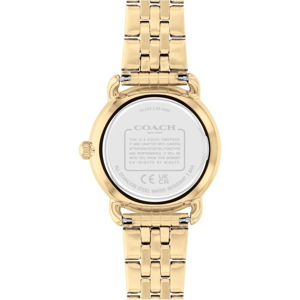 Women's Gold Plated 2H Quartz Watch Stainless Steel Bracelet Water Resistant - Picture 3 of 7